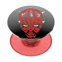 PopSockets phone grip with Darth Maul design on a white background