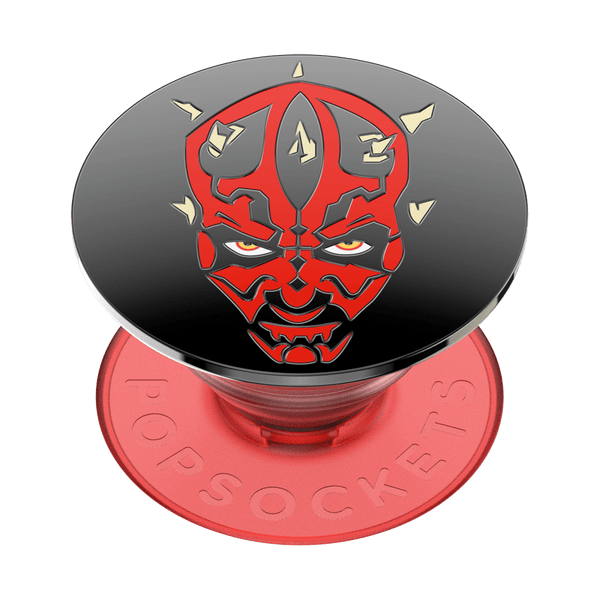 PopSockets phone grip with Darth Maul design on a white background