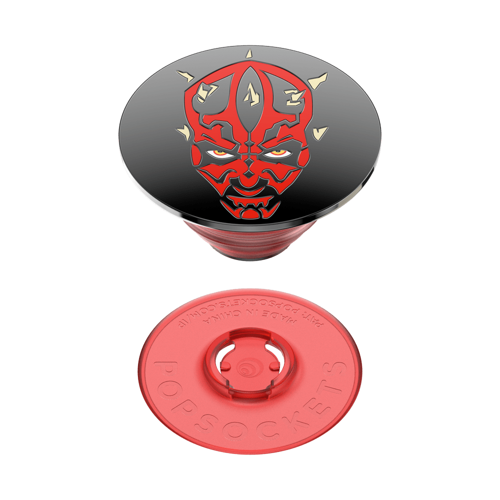PopSockets phone grip with Darth Maul design on a white background