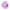 A round pin-back button badge featuring a pink and purple illustration of a cartoon girl with cat ears, surrounded by a wavy purple and blue outer ring on a white background.