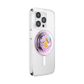 Phone case with a character design on a white background