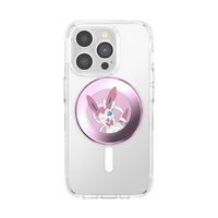 Phone case with a character design on a white background