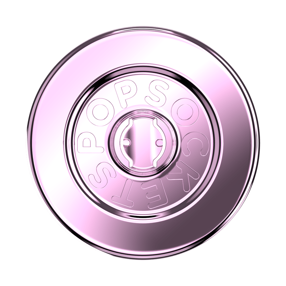 Pink popsocket with 'POPSocket' branding on a white background
