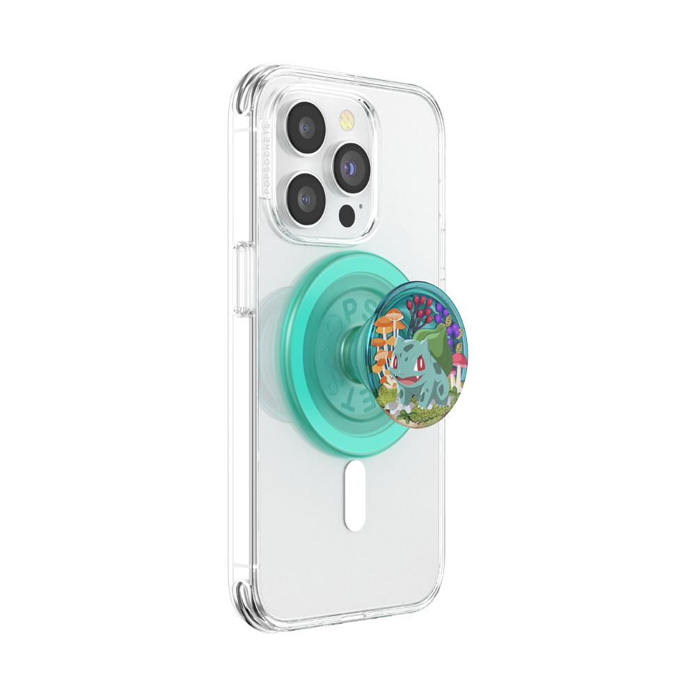 Phone case with a PopSockets grip on a white background