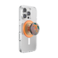 Phone case with a PopSockets grip on a white background