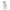 Clear phone case with a circular pink Pop-Sockets style holder featuring a Jigglypuff character graphic, shown on a white smartphone against a white background.