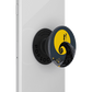 Phone with PopSockets grip on a transparent background