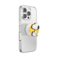 Phone case with a Snoopy PopSocket attachment on a white background