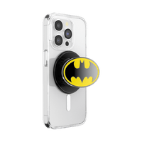 Phone case with Batman logo on a white background