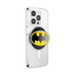 Phone case with Batman logo on a white background