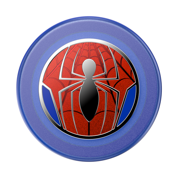 Frisbee with Spider-Man logo on a white background