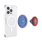 Phone case with PopSockets on a white background