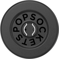 Black pop socket with 'POPSOCKETS' branding on a white background