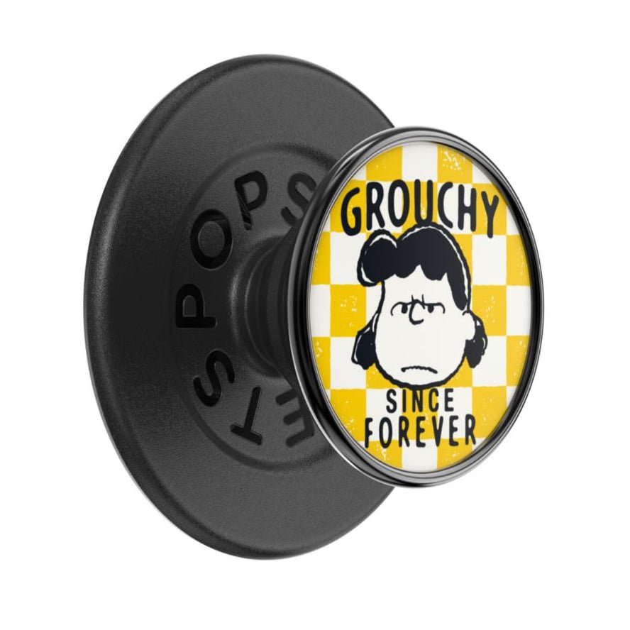 PopSockets phone grip with Peanuts character design on a white background