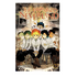 The Promised Neverland Volume 7 manga book cover, featuring the main characters sitting on stools in a room with television screens and piano keys, published by Shueisha&