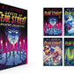 Collection of R.L. Stine's 'Ghosts of Fear Street' books with colorful covers on a white background.