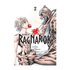 Manga volume cover for Record of Ragnarok Volume 2, featuring illustrated characters with a red apple and the title text on a white background.