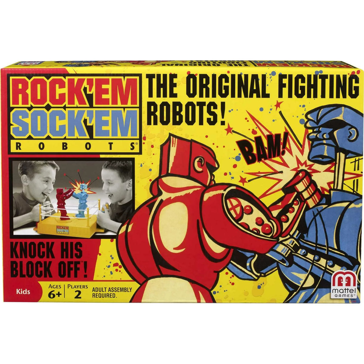 Rock 'Em Sock 'Em Robots Kids Game