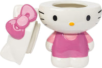 Sanrio Hello Kitty 3D Sculpted Ceramic Cookie Snack Jar