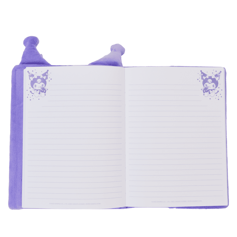 Sanrio Kuromi Cosplay Plush Stationery Journal - Leo's Treasure Box