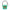 Teal crossbody bag with animated character display on a white background