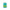 Teal and green suitcase with cartoon design on a white background