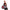 Person holding a Spider-Man duffel bag on a white background