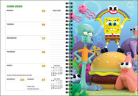 SpongeBob SquarePants 12-Month 2026 Planner Calendar (Includes Stickers) by Viacom International, Inc.