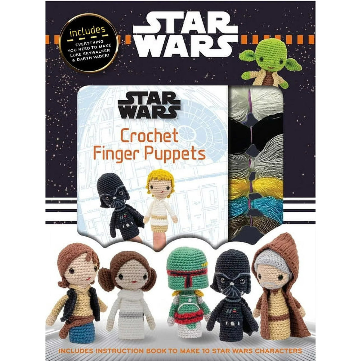 Crochet Kits: Star Wars Crochet Finger Puppets