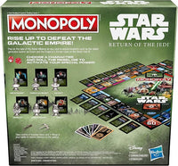Monopoly: Return of the Jedi Edition with characters and locations from Star Wars

