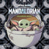 Coloring book cover featuring Baby Yoda from &