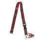 Lanyard with 'Hellfire Club' text and logo on a white background