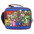 Lunch bag with colorful character design on a white background
