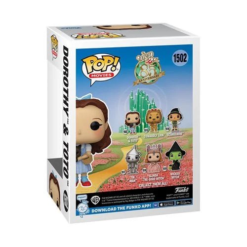 The Wizard of Oz Dorothy and Toto Funko Pop! Vinyl Figure #1502 - Leo's Treasure Box