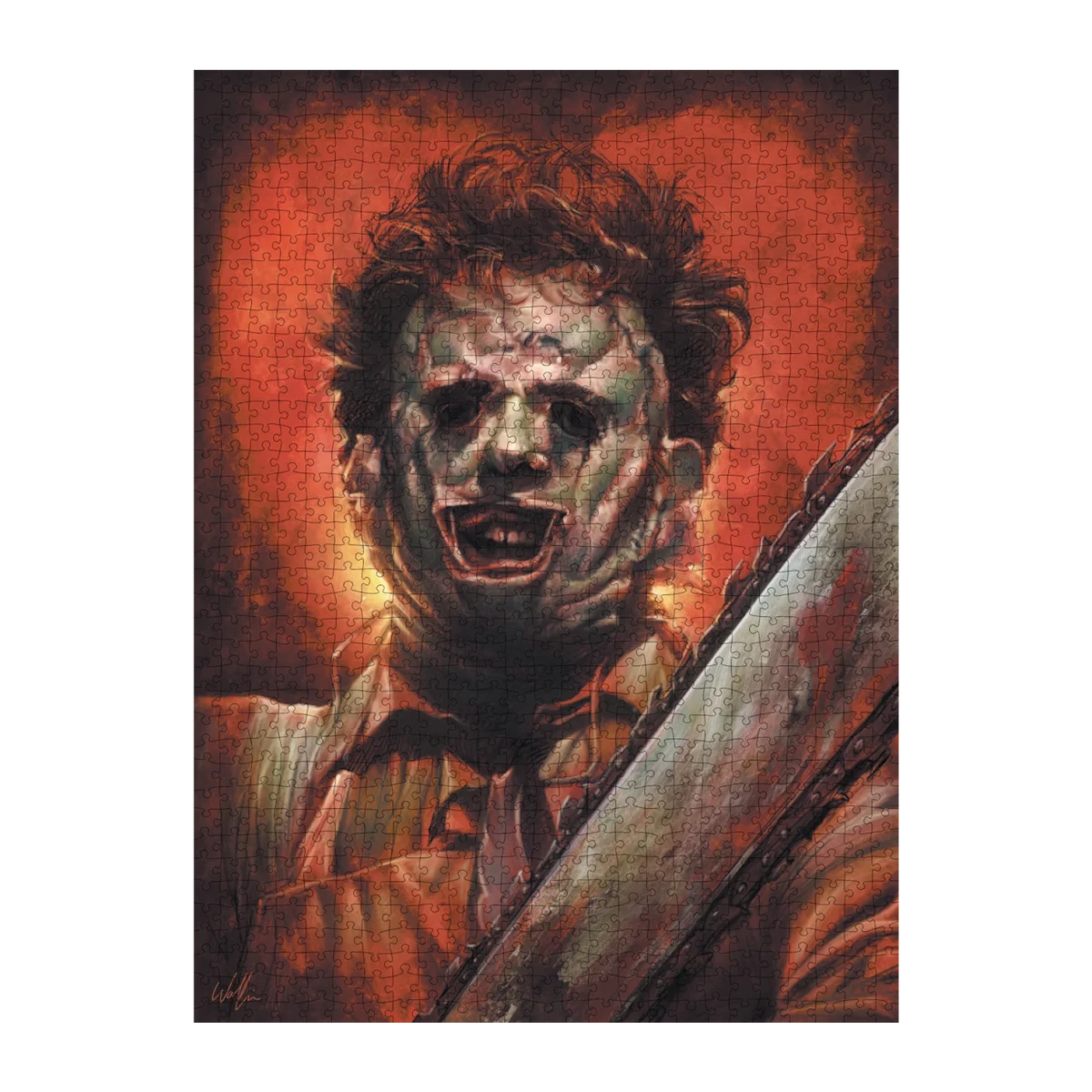 Texas Chainsaw Massacre Leatherface Puzzle