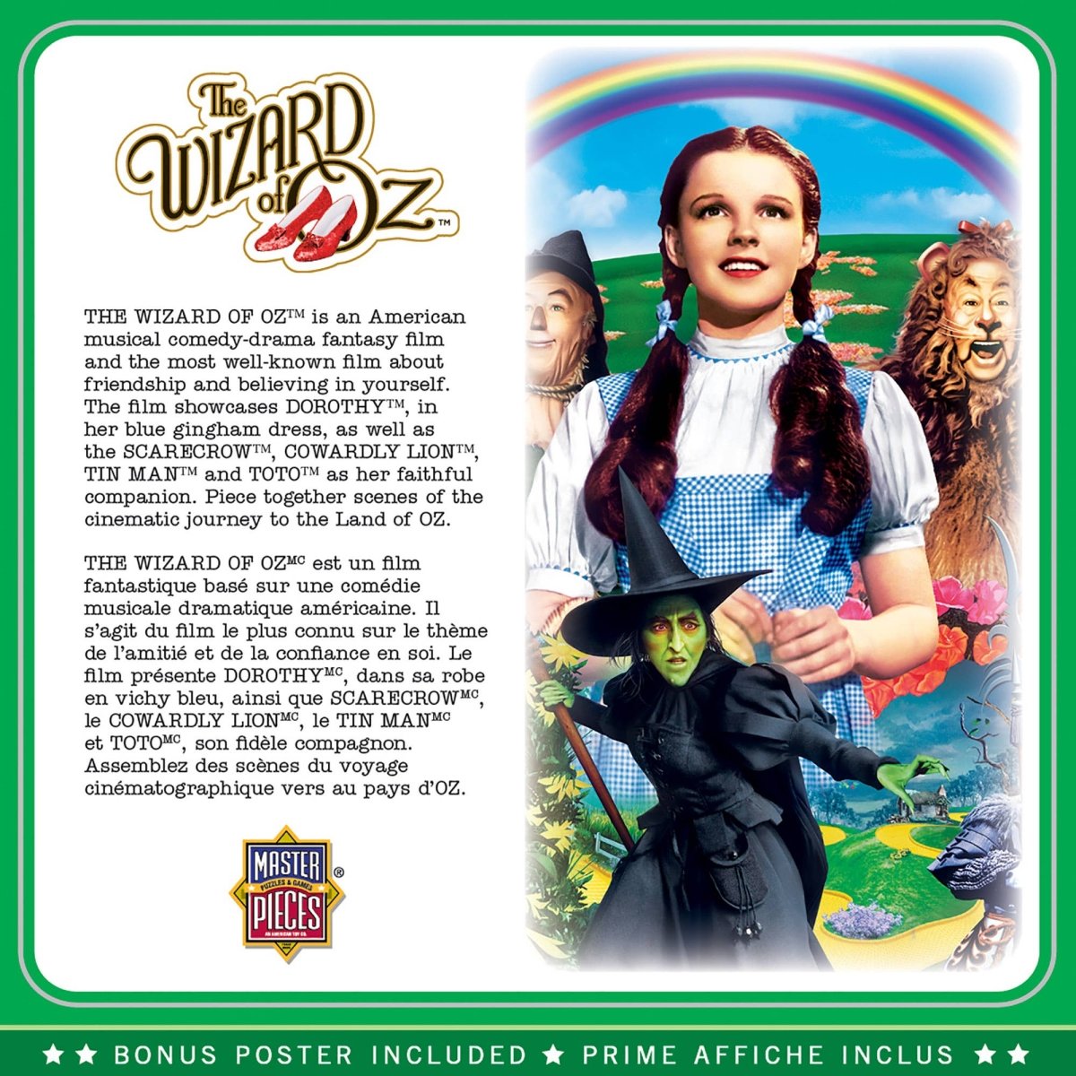 The Wizard of Oz 1000 Piece Puzzle | Leo’s Treasure Box