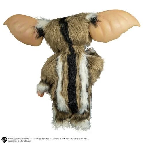 Gloves with oversized ears and fur texture on a white background