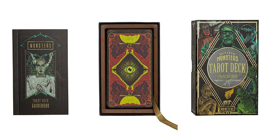 Three books with decorative covers on a white background