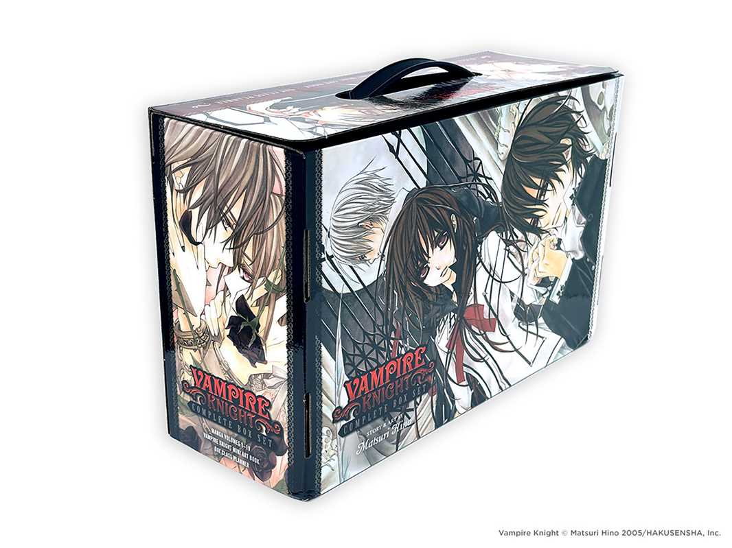 Anime-themed product packaging with character illustrations on a white background