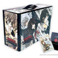 Anime-themed product packaging with character illustrations on a white background