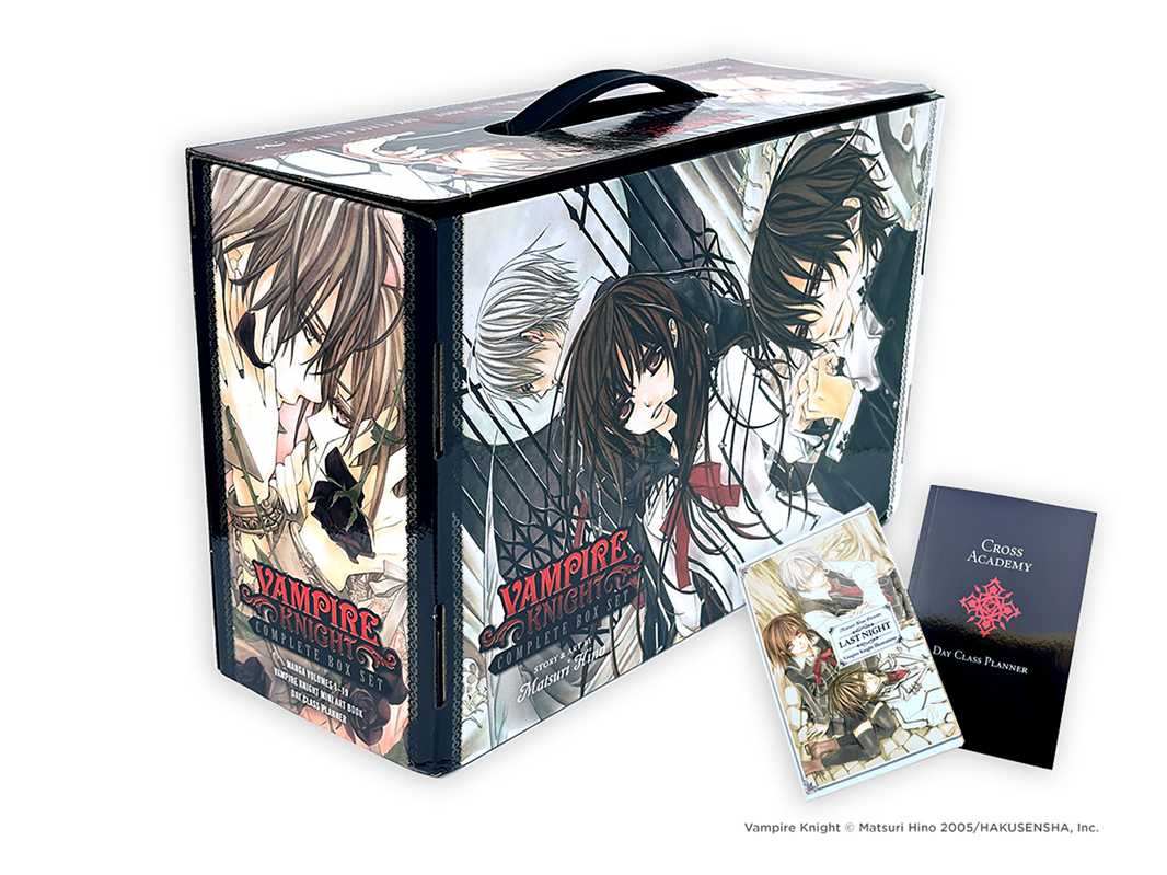 Anime-themed product packaging with character illustrations on a white background