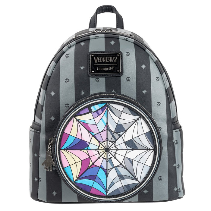 Loungefly Wednesday Nevermore Mini-Backpack - Leo's Treasure Box