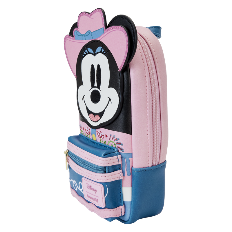 Loungefly Western Minnie Mouse Cosplay Stationery Mini Backpack Pencil Case
