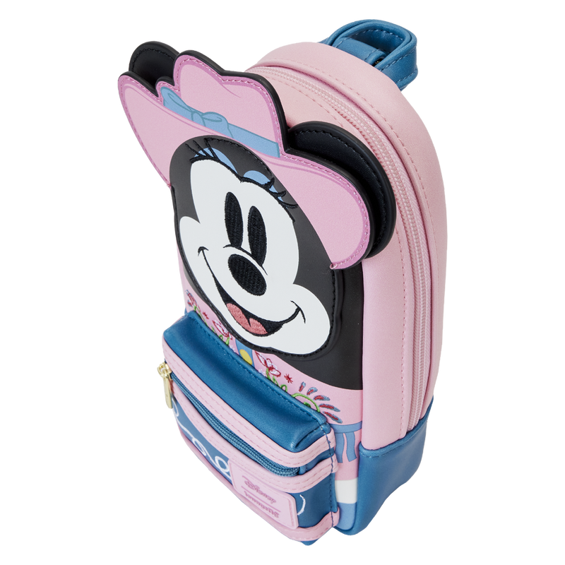 Loungefly Western Minnie Mouse Cosplay Stationery Mini Backpack Pencil Case