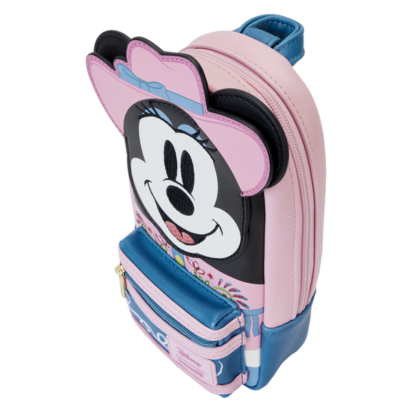 Loungefly Western Minnie Mouse Cosplay Stationery Mini Backpack Pencil Case