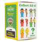 Sesame Street x Whatever! Mystery Phone Buddy collectible box, featuring a white and yellow box with illustrations of various Sesame Street characters and the text 'Collect All 6!' and 'Mystery Phone Buddy'.