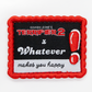 Whatever Makes You Happy Terrifier 2 Art the Clown Oversized Head Nylon Tote Bag