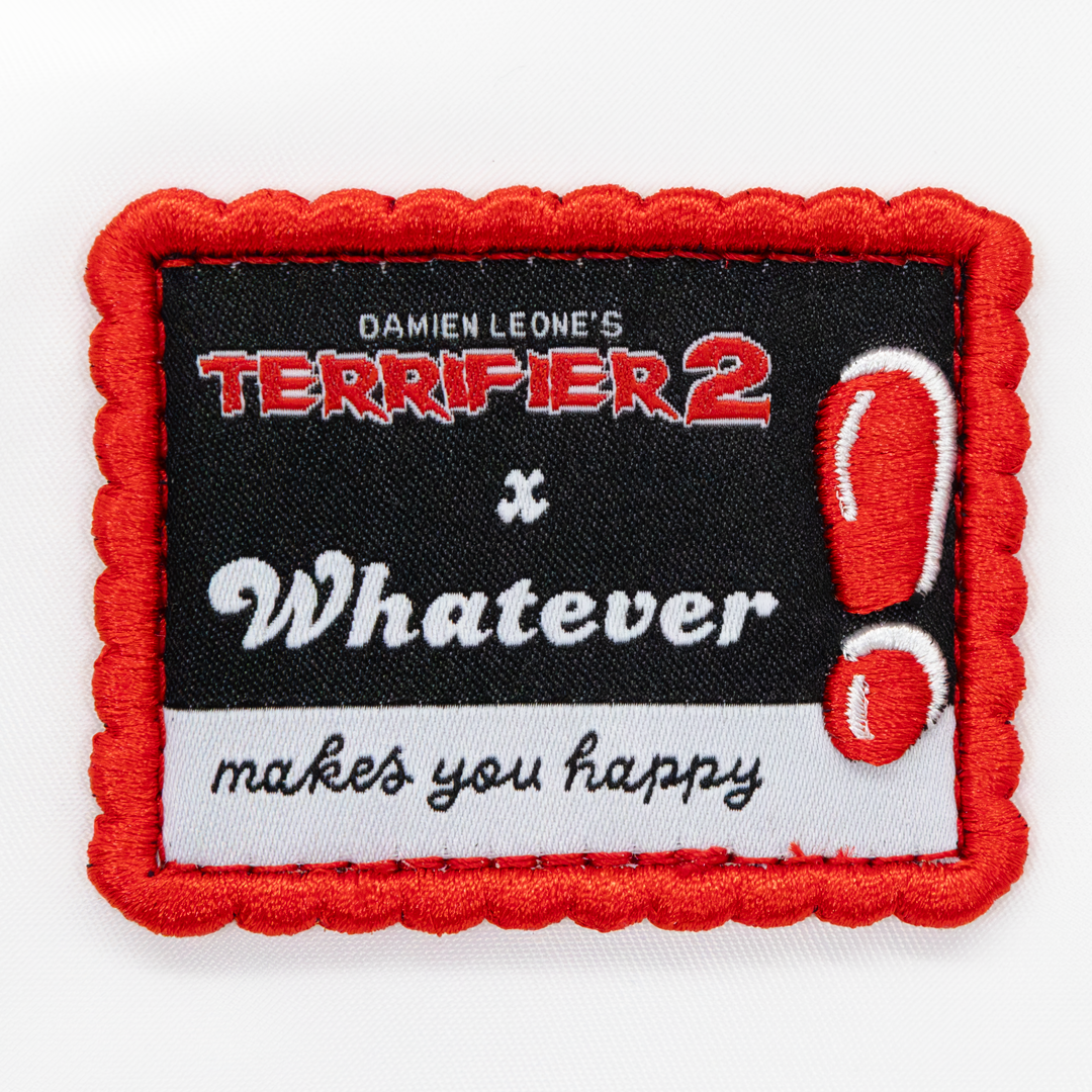 Whatever Makes You Happy Terrifier 2 Art the Clown Oversized Head Nylon Tote Bag