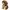 Plush toy with a brown hood and leaf designs on a white background