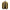 Yellow backpack with black straps on a white background